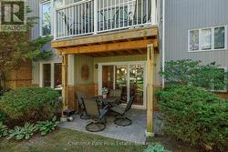 Deck off kitchen. - 
