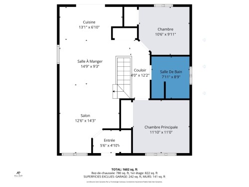 Plan (croquis) - 2542 Rue Carnac, Mascouche, QC 