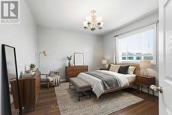 Virtually staged bedroom - 