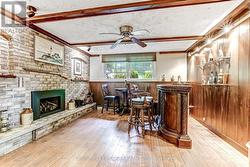 Gas fireplace - 