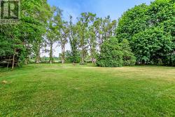 Fenced rear yard - 