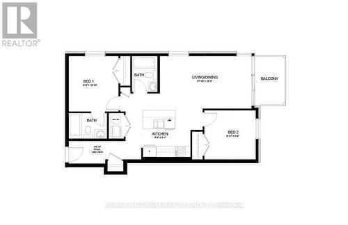 201 - 1124 GABRIEL STREET , Ottawa, Ontario K1C 1K8 2