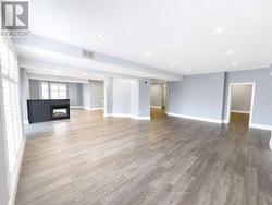 Basement Rec Room with 2-way Fireplace - 