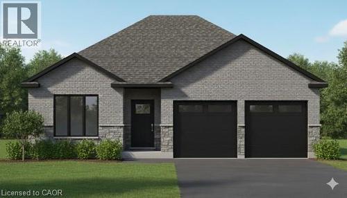 Rendering created by Prominent Homes for illustration purposes - House not yet built - 43 Judd Drive, Simcoe, ON - Outdoor