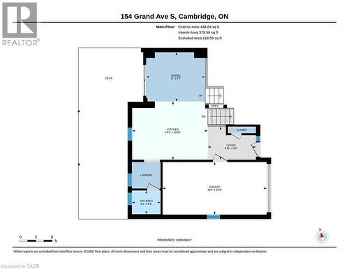 Floor plan - 154 Grand Avenue S, Cambridge, ON 