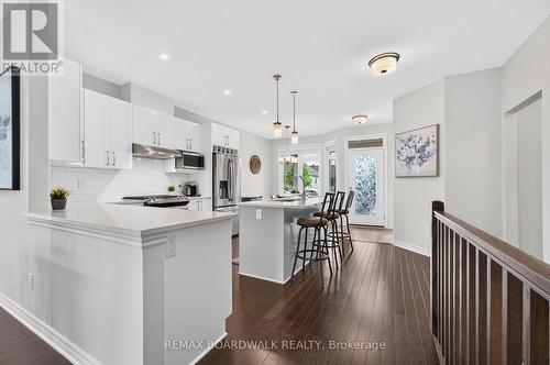 Stunning Gourmet Kitchen w/ Built in Wine Rack - 224 Maygrass Way, Ottawa, ON - Indoor Photo Showing Kitchen With Upgraded Kitchen