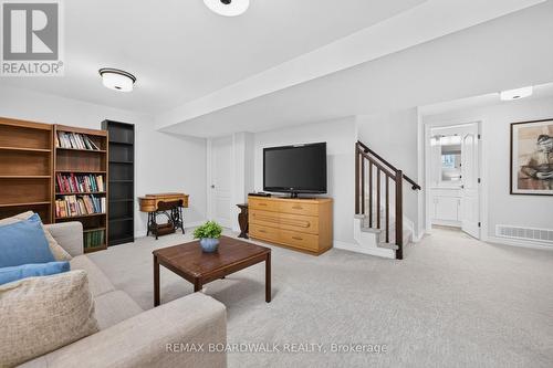 Basement Fam Rm + 4PC Bath, 2nd Bedroom & Laudry - 224 Maygrass Way, Ottawa, ON - Indoor Photo Showing Living Room