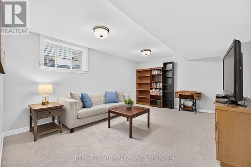 Basement Family Room w/ Great Size Windows - 224 Maygrass Way, Ottawa, ON - Indoor Photo Showing Other Room