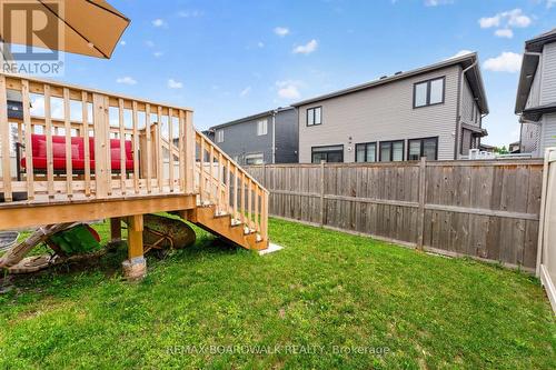 Fully Fenced Backyard - 224 Maygrass Way, Ottawa, ON - Outdoor With Deck Patio Veranda