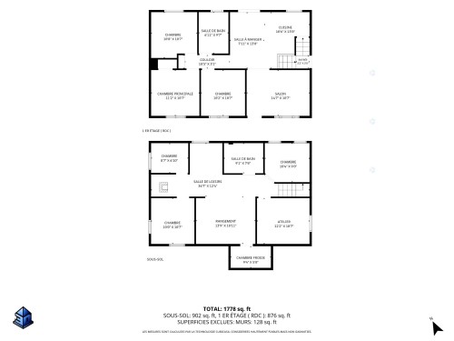 Plan (croquis) - 9 Rue Caisse, Sorel-Tracy, QC 