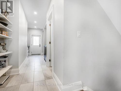 Main Flr Laundry,Side Door,Extra Mudroom /Storage - 30 Broadleaf Road, Toronto, ON 