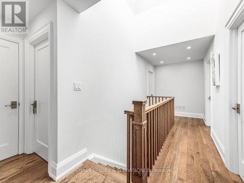 Upstairs Hallway with Sunlight - 30 Broadleaf Road, Toronto, ON 