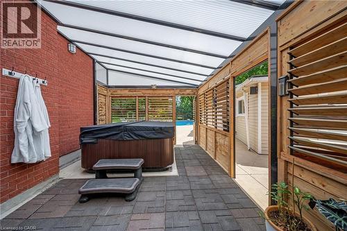 Patio terrace - 39 Elodia Court, Hamilton, ON 