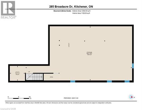 View of home floor plan - 285 Broadacre Drive, Kitchener, ON 