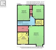 Second level floor plan - 
