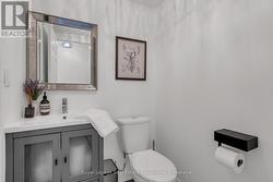 Main floor powder room - 