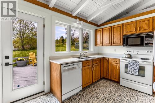 61 Northside Road, Holyrood, NL - Indoor Photo Showing Kitchen With Double Sink