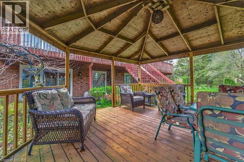 247 Rolling Acres Court, Kitchener, ON - Outdoor With Deck Patio Veranda With Exterior