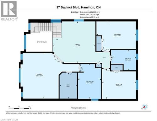 Floor plan - 37 Davinci Boulevard, Hamilton, ON 