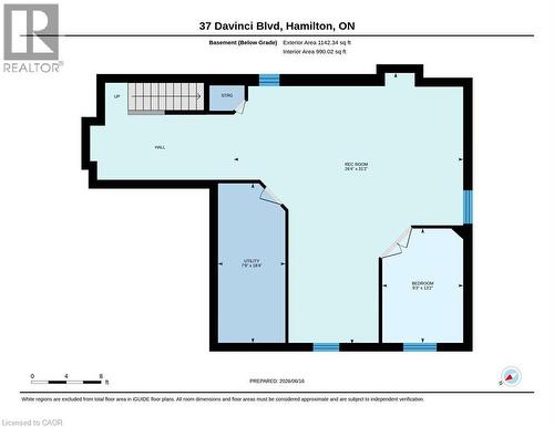 Floor plan - 37 Davinci Boulevard, Hamilton, ON 