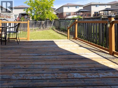 Deck - 212 Sleaford Street, Waterloo, ON 