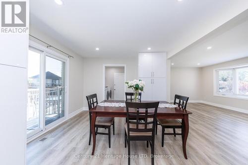 Dining room with sliding doors to the backyard - 37 Coronation Boulevard, St. Catharines (Grapeview), ON 