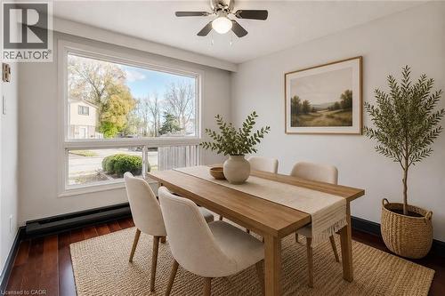 Dining Room (Virtually Staged) - 550 Parkview Crescent, Cambridge, ON 
