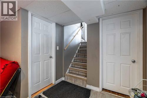 entranceway/stairs to lower level from walk out - 1519 Howland Avenue, London, ON 