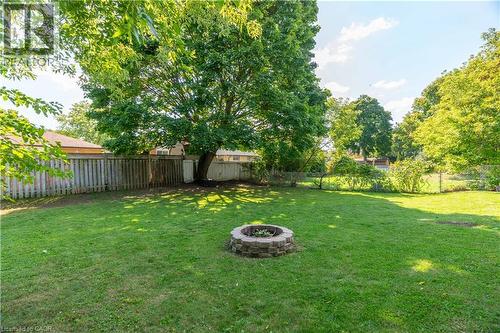 backyard view facing southwest - 1519 Howland Avenue, London, ON 