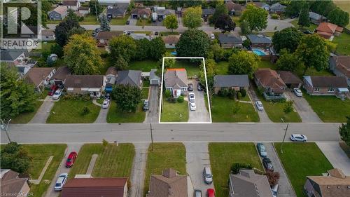 aerial view showcasing property facing south - 1519 Howland Avenue, London, ON 