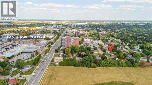 aerial view facing east showcasing location near Fanshawe College - 1519 Howland Avenue, London, ON 