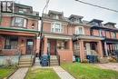 Brick exterior featuring a gabled dormer and bay window - 41 Springhurst Avenue, Toronto, ON 