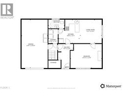 Ground level floor plan - 