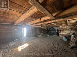 Large Log Garage - 