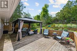 Expansive Deck and Gazebo w Privacy Screens - 