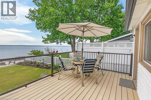 12075 Augustine Road, Wainfleet, ON - Outdoor With Body Of Water With Deck Patio Veranda
