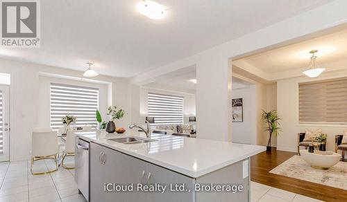 98 Eberly Woods Drive, Caledon, ON - Indoor Photo Showing Kitchen With Double Sink