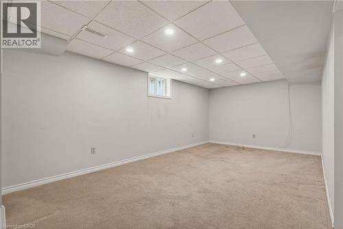 Back apartment: rec room - 148 Huxley Avenue S, Hamilton, ON 