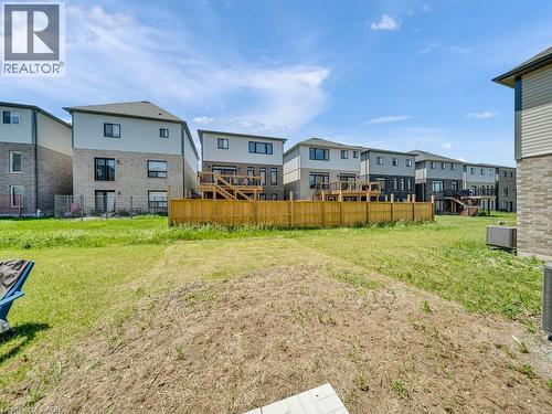 Expansive rear yard featuring a partial paver patio - 76 Grassbourne Avenue, Kitchener, ON 