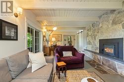 Walkout to lakeside patio - 