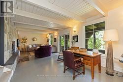 Lower level family room w lake views - 