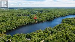 Perched at the end of a quiet bay; Strathdee Lake - 