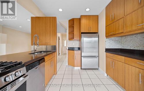 7872 - 7876 Kipling Avenue, Vaughan, ON - Indoor Photo Showing Kitchen With Double Sink