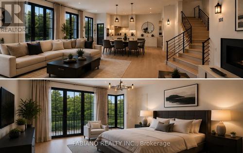 Conceptual 4-unit townhouse - 7872 - 7876 Kipling Avenue, Vaughan, ON - Indoor