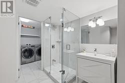 Three-Piece Bathroom and Laundry Area - 