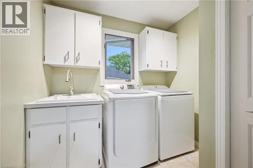 Main Floor Laundry - 18 Dunnington Court, Kitchener, ON 