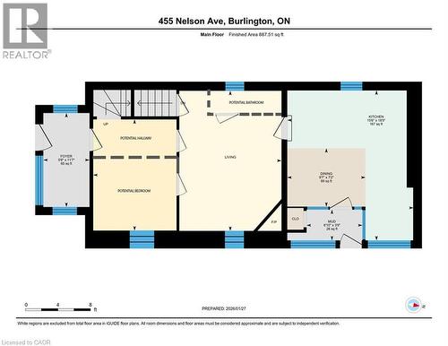 Potential Bathroom Floor Plan - 455 Nelson Avenue, Burlington, ON - Other