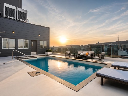 Pool - 501-1160 Rue Mackay, Montréal (Ville-Marie), QC 