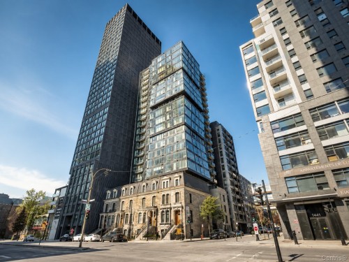Front of Structure - 501-1160 Rue Mackay, Montréal (Ville-Marie), QC 