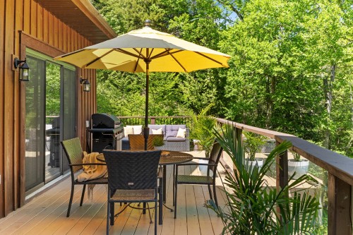Terrasse - 279 Ch. Des Castors, Mont-Tremblant, QC - Outdoor With Deck Patio Veranda With Exterior